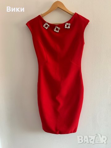 Fervente красива червена рокля, снимка 1 - Рокли - 29085333
