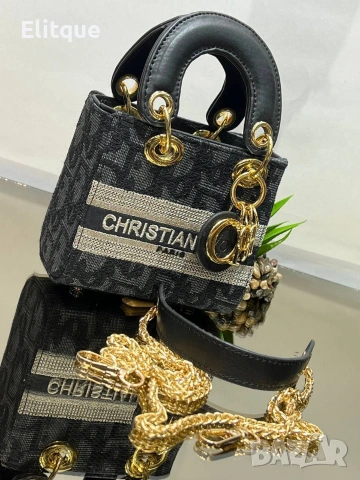 чанти CHIRSTIAN DIOR- DİOR 11.5 x 12.5 cm 💫💫💫 , снимка 2 - Чанти - 53142449