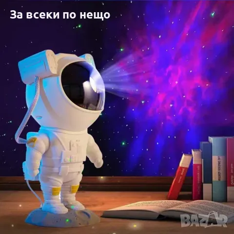 КосмонавтАстронавт 3D проектор детска лампаЕднорог проектор