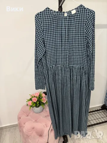 Дълга рокля на марката H&M, снимка 3 - Рокли - 48504310