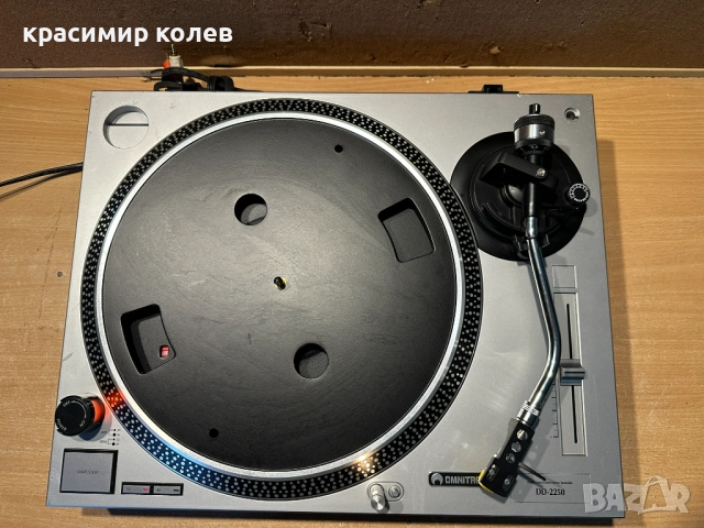 грамофон "OMNITRONIC DD-2250"/DJ,Direct Drive/, снимка 5 - Грамофони - 52673246
