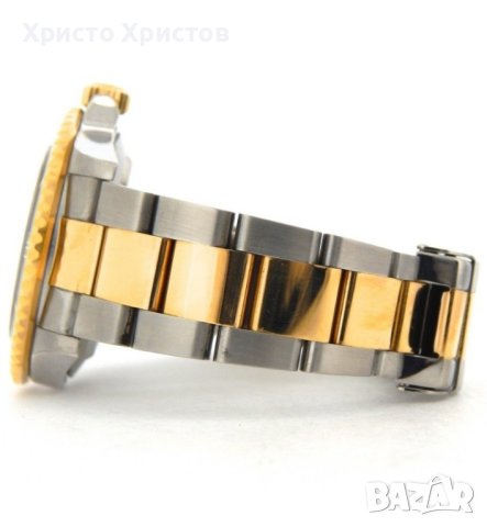 Мъжки часовник Rolex Submariner Two-Tone  Champagne Diamond 16613T, снимка 10 - Мъжки - 41978192