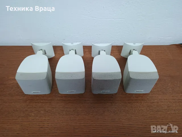 Bose FreeSpace 3 Surface-Mount Satellites. Перфектни! Изпращам видео. , снимка 5 - Тонколони - 56422970