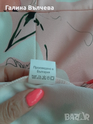 Дамска рокля размер М, произведена в България, снимка 3 - Рокли - 51496732