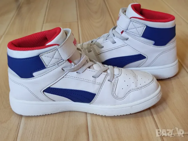Маратонки Puma Rebound Layup Mid размер 34, снимка 8 - Детски маратонки - 56362772