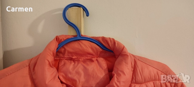 Дамско шушляково яке - цвят сьомга, снимка 10 - Якета - 52429091