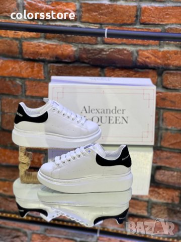Бели кецове  Alexander McQueen  код Br204, снимка 2 - Кецове - 38968660