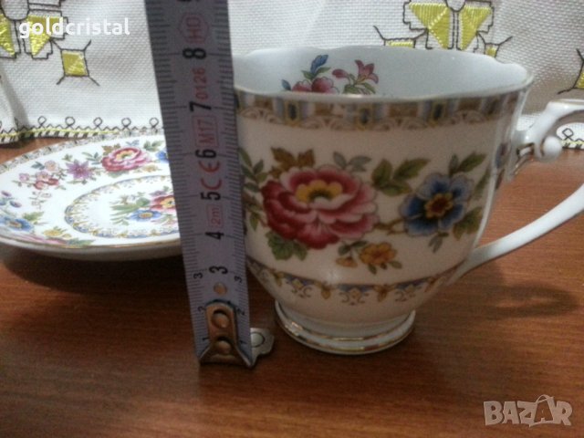 Английски костен порцелан сет за чай , снимка 7 - Антикварни и старинни предмети - 42868272