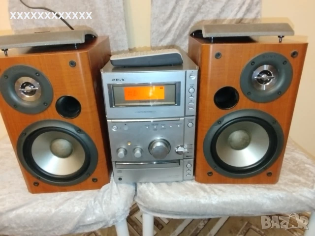 аудиосистема SONY с колони и дистанционно, снимка 1