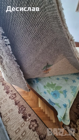 Китеници от чиста вълна-5 бр., снимка 5 - Покривки за легло - 54155102
