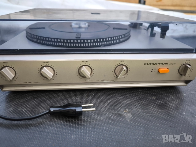 Грамофон Europhon AG505, снимка 2 - Грамофони - 52247670
