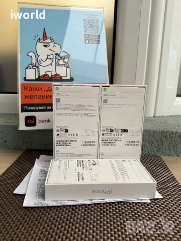 НОВ❗️36М ГАРАНЦИЯ❗️iPhone 17 256GB Лизинг от 35Е/м Mist Blue / Black / White , снимка 6 - Apple iPhone - 53119971