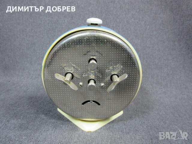 СТАР РЕТРО СОЦ СССР МЕХАНИЧЕН ЧАСОВНИК БУДИЛНИК ВИТЯЗЬ, снимка 4 - Антикварни и старинни предмети - 54268962