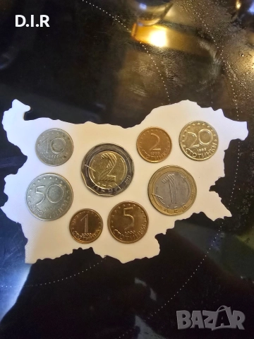  сувенир или колекционерски комплект на Български монети 
