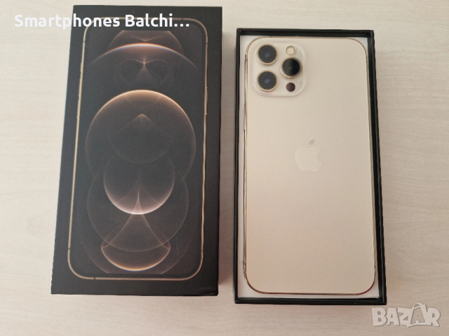 iPhone 12 Pro Max Gold/100% battery health , снимка 2 - Apple iPhone - 54053180