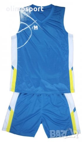 Екип за баскетбол, потник с шорти. Екип без номер. Подходящ за т, снимка 2 - Баскетбол - 31995470