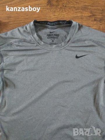 nike pro combat - страхотна мъжка блуза ХЛ, снимка 1 - Тениски - 42330857