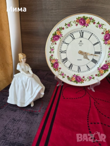 Порцеланов английски часовник