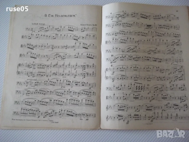 Ноти "ORCHESTERSTUDIEN FÜR VIOLONCELL AUS R.STRAUSS"-46стр., снимка 6 - Специализирана литература - 50839357