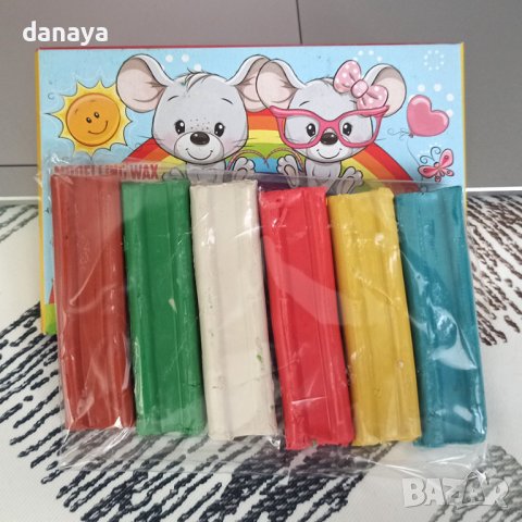 3058 Детски пластилин за моделиране, 6 цвята, снимка 2 - Ученически пособия, канцеларски материали - 37754712