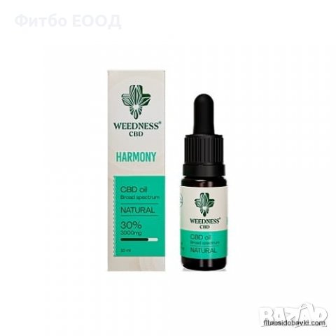 Weedness CBD Harmony CBD Oil 30% Broad Spectrum