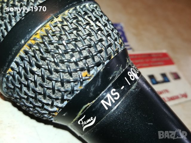 FAME-PROFI MICROPHONE FROM GERMANY 0701221127, снимка 11 - Микрофони - 35355577