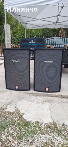 Комплект професионални Peavey колони 2х12ки.по 700w мах 1400w)Стапсло Peavey PV2000, снимка 14 - Тонколони - 55823793