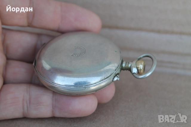 Швейцарски джобен часовник ''Roskoph'', снимка 6 - Джобни - 52653928