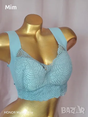 2XL Бюстие /сутиен / в сиво, снимка 2 - Корсети, бюстиета, топове - 56549152