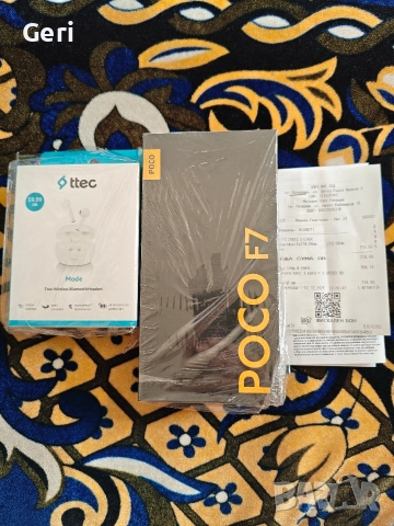 Продава,бартер Нов Poco F7 12/256 Зора, снимка 3 - Xiaomi - 52772329