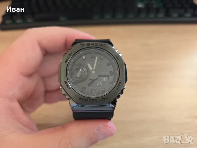 Casio G-Shock GM-2100BB-1A, снимка 5 - Мъжки - 56550633