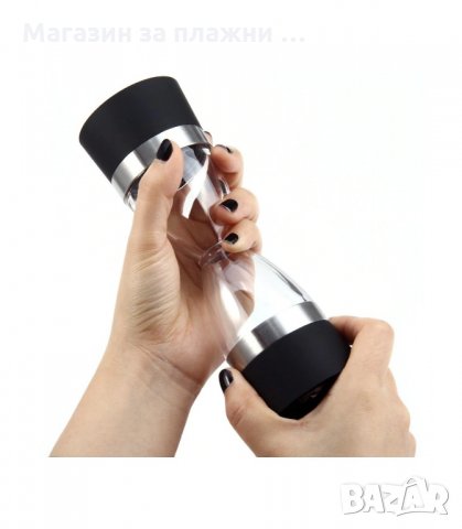 МЕЛНИЧКА ЗА ПИПЕР ПЯСЪЧЕН ЧАСОВНИК - код 2481, снимка 7 - Аксесоари за кухня - 34201319