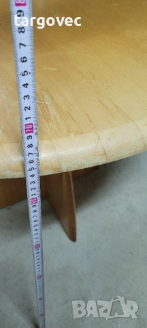 масивна холова кръгла маса с механизъм за височините, снимка 7 - Маси - 51835213