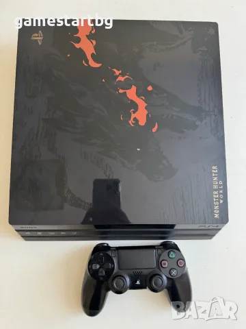 Sony PlayStation 4 Pro 1TB Monster Hunter World Rathalos Limited Edition