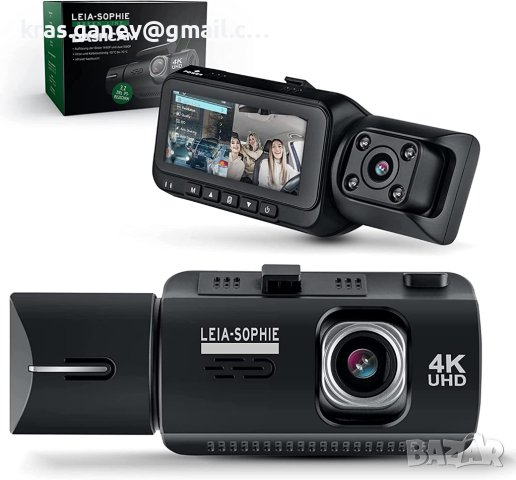 Dashcam 4K - UHD Камера с висока разделителна способност, снимка 5 - Камери - 40843618