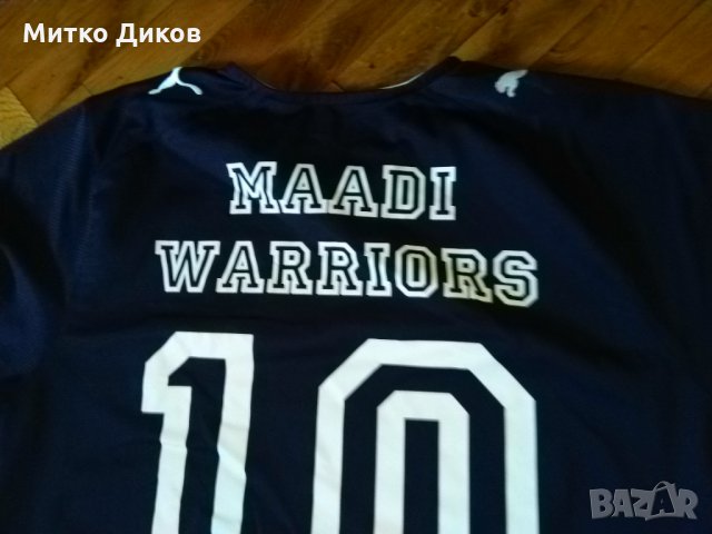 Футболна тениска Maadi Warriors № 10 Кая маркова на Пума -размер ХЛ, снимка 6 - Футбол - 30754972