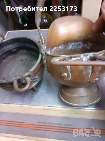 Медни съдове лот, снимка 6 - Декорация за дома - 48142813
