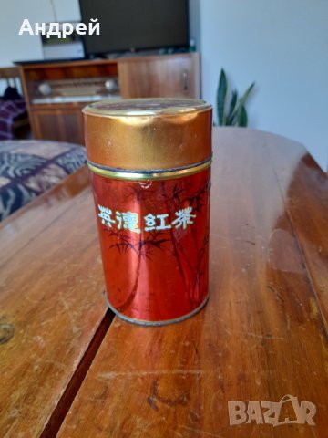 Стара кутия Черен чай, снимка 3 - Други ценни предмети - 32054265