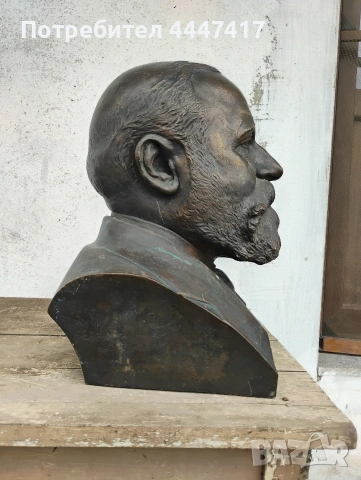 Бюст на Бенджамин Харис 23 президент на САЩ, снимка 7 - Антикварни и старинни предмети - 53896570
