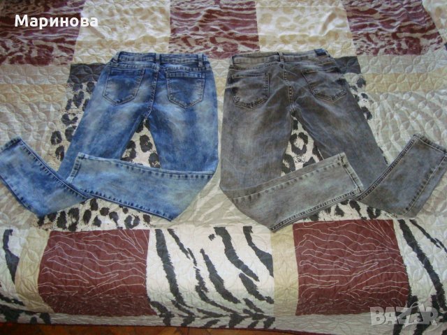 Отлични ластични дънки за момиче 11-12год., снимка 2 - Детски панталони и дънки - 30232525