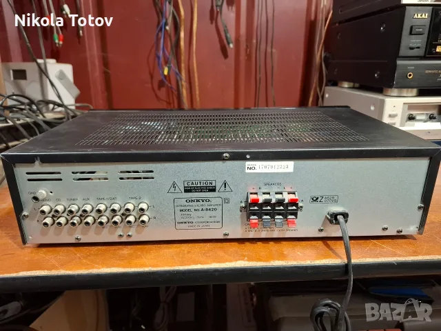 Продава се усилвател Onkyo-A8420., снимка 5 - Ресийвъри, усилватели, смесителни пултове - 55982789
