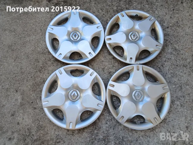 Оригинални тасове 14цола за Renault Clio.kangoo.Zoe.Twingo, снимка 3 - Аксесоари и консумативи - 56108497