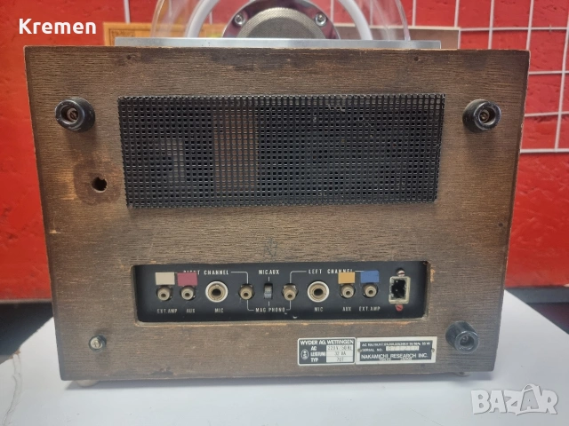 Ролкови NAKAMICHI STANDARD 707, снимка 4 - Ресийвъри, усилватели, смесителни пултове - 53122769