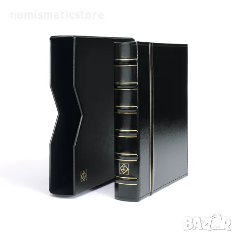 Leuchtturm Vario Classic албум с касета / кутия - черен цвят