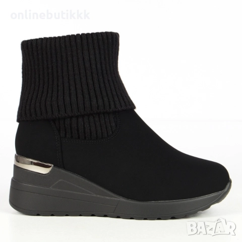 Удобни дамски боти с елегантна визия, снимка 5 - Дамски боти - 52393444