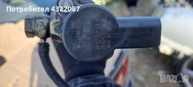 Рейл / Горивна рейка Mercedes 3.2 CDI 197 к.с. W220 / W211, снимка 3 - Части - 53151842