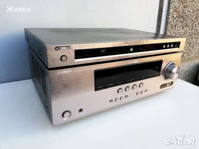 5.1 ресивър YAMAHA + DVD YAMAHA, снимка 3 - Ресийвъри, усилватели, смесителни пултове - 52958600