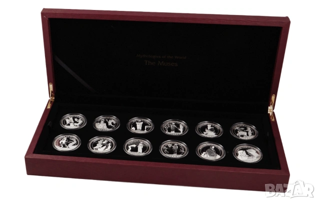 Колекция сребърни монети "12 - те Музи", снимка 18 - Нумизматика и бонистика - 53037710