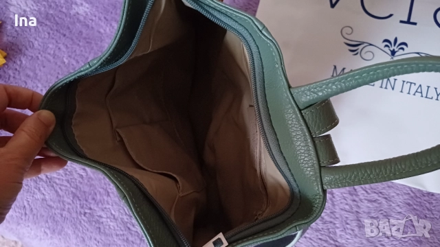 Нова! Vera Pelle раница, снимка 8 - Раници - 52450525