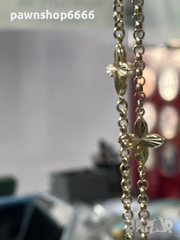 Златно колие 14 карата 7.85 грама, снимка 3 - Колиета, медальони, синджири - 53256720